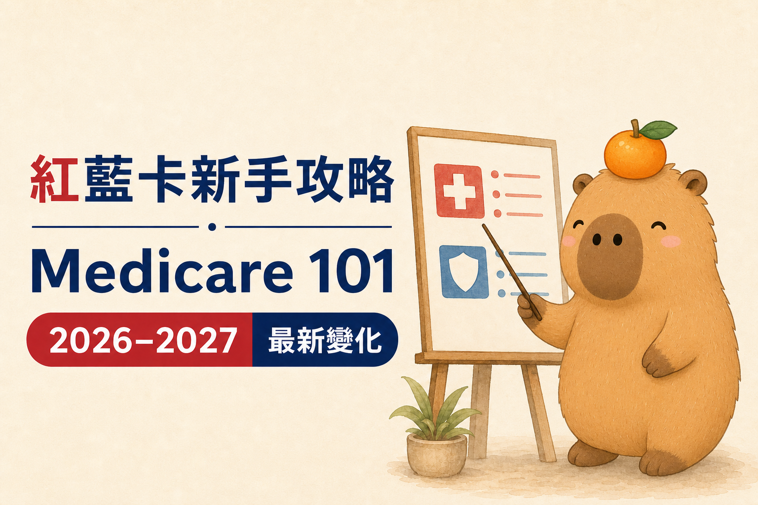 原文 2026–2027 Medicare 101 主圖
